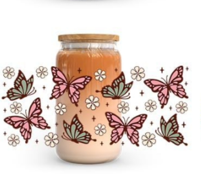 Butterfly collection Glass Tumbler