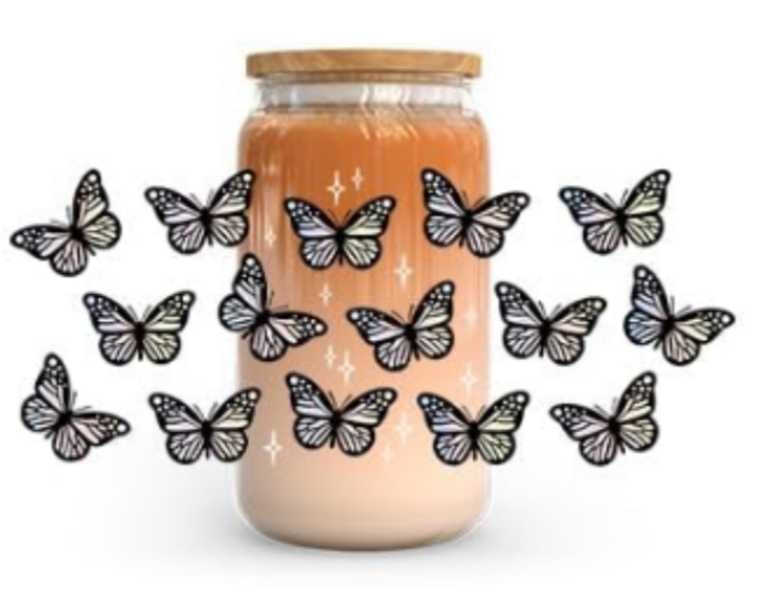 Butterfly collection Glass Tumbler