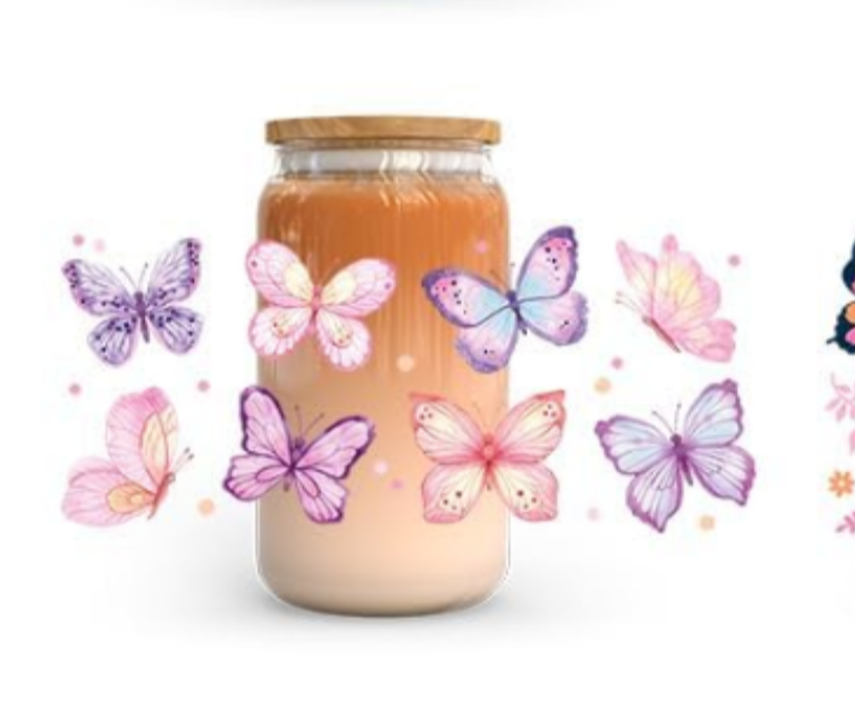 Butterfly collection Glass Tumbler