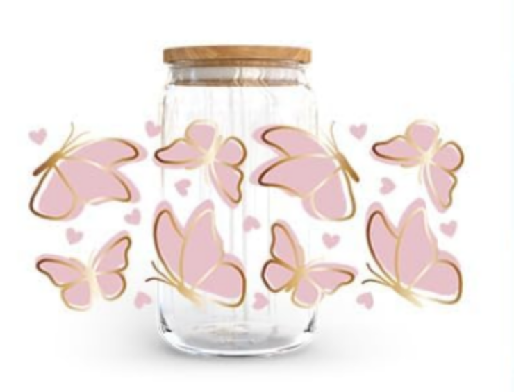 Butterfly collection Glass Tumbler