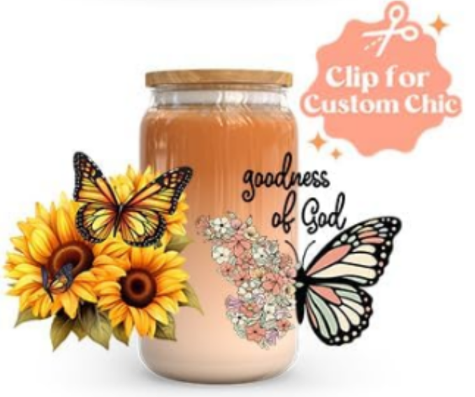 Butterfly collection Glass Tumbler