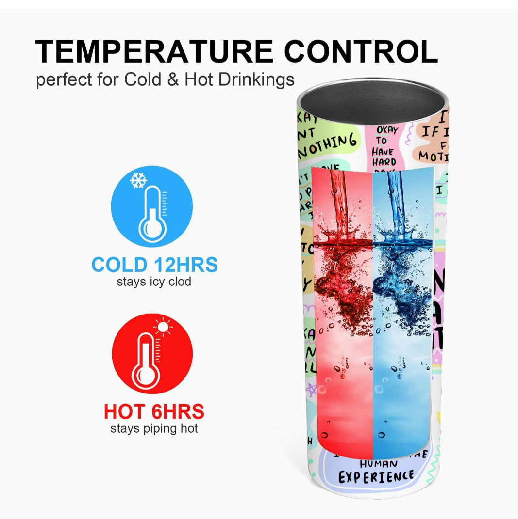 20oz mental health tumbler